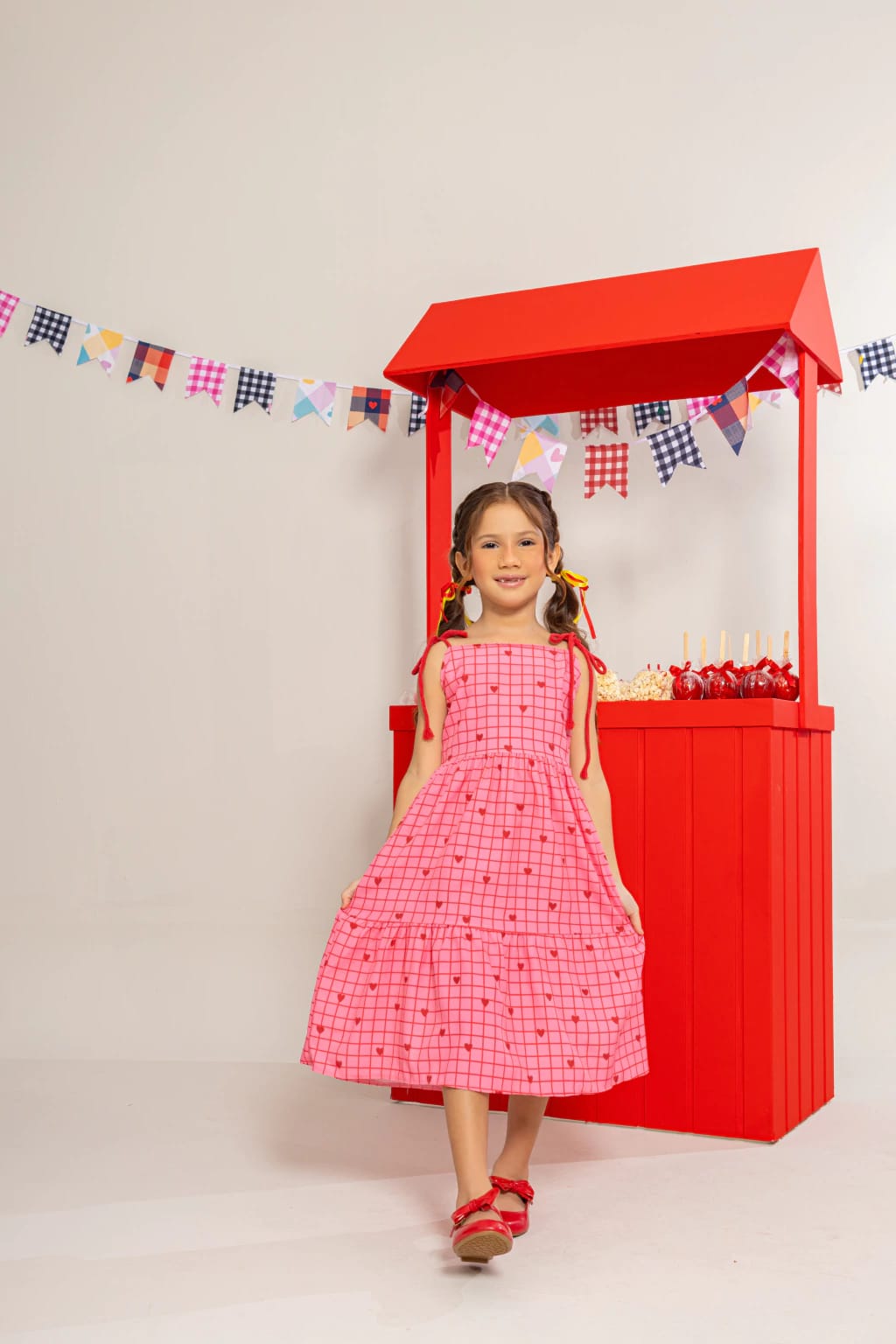 Vestido Alice Coração